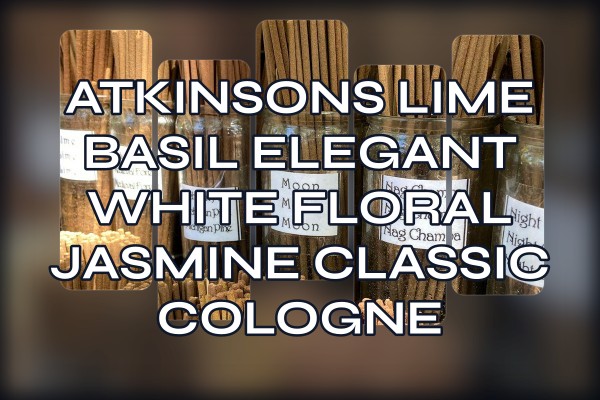 Atkinsons Lime Basil elegant white floral jasmine classic cologne
