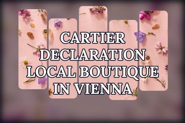 Cartier Declaration local boutique in Vienna